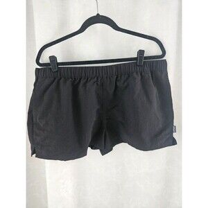 Patagonia Baggies Shorts Solid Black Women's XL NWT